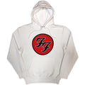 Weiß - Front - Foo Fighters - "FF" Kapuzenpullover für Herren-Damen Unisex