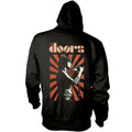 Schwarz - Back - The Doors - "Lizard King" Hoodie mit durchgehendem Reißverschluss für Herren-Damen Unisex