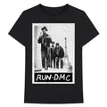 Schwarz - Front - Run DMC - "Paris" T-Shirt für Damen