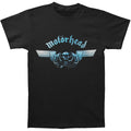 Schwarz - Front - Motorhead - "Tri-Skull" T-Shirt für Herren-Damen Unisex