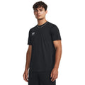 Schwarz-Weiß - Side - Under Armour - "Challenger Training" T-Shirt für Herren