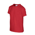 Rot - Side - Gildan - T-Shirt für Kinder
