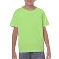 Minzgrün - Front - Gildan - T-Shirt für Kinder