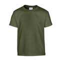 Militärgrün - Front - Gildan - T-Shirt für Kinder