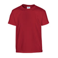 Kardinal-Rot - Front - Gildan - T-Shirt für Kinder