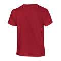 Kardinal-Rot - Back - Gildan - T-Shirt für Kinder