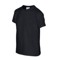 Schwarz - Side - Gildan - T-Shirt für Kinder