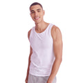 Weiß - Back - SF - "Feel Good" Top für Herren