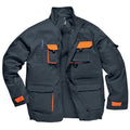 Grau-Orange - Front - Portwest TX10 Herren Arbeitsjacke