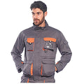 Grau-Orange - Back - Portwest TX10 Herren Arbeitsjacke