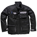 Schwarz - Front - Portwest TX10 Herren Arbeitsjacke