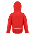 Rot-Schwarz - Back - Result Core - "TX Performance" Softshelljacke mit Kapuze für Kinder