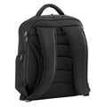 Schwarz-Dunkles Anthrazitgrau - Back - Quadra - Rucksack für Laptops "Tungsten"