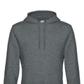 Mittelgrau meliert - Back - B&C - "King" Kapuzenpullover für Herren