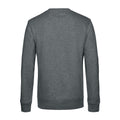 Mittelgrau meliert - Back - B&C - "King" Pullover Rundhalsausschnitt für Herren