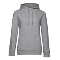 Grau meliert - Front - B&C - "Queen" Kapuzenpullover für Damen