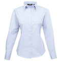 Hellblau - Front - Premier - Bluse für Damen Langärmlig