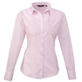 Rosa - Front - Premier - Bluse für Damen Langärmlig