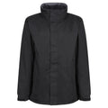 Schwarz - Front - Regatta Herren Beauford Performance-Jacke, winddicht, wasserfest, isoliert