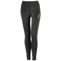 Schwarz - Front - Spiro Sprint Athletic Damen Sport Leggings