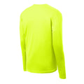 Limette - Back - Spiro Damen Sport T-Shirt Langarm Performance