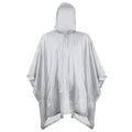 Silber - Front - Splashmacs Unisex Regenponcho - Regencape