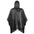 Schwarz - Front - Splashmacs Unisex Regenponcho - Regencape