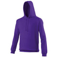 Ultra Violett - Front - Awdis Unisex Kapuzenpullover College