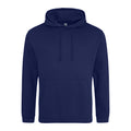 Oxford Marineblau - Front - Awdis Unisex Kapuzenpullover College