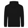 Tiefschwarz - Back - Awdis Unisex Kapuzenpullover College