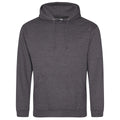 Anthrazit - Front - Awdis Unisex Kapuzenpullover College