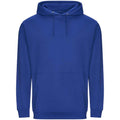 Kräftiges Königsblau - Front - Awdis Unisex Kapuzenpullover College