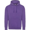 Lila - Front - Awdis Unisex Kapuzenpullover College