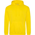 Sonnengelb - Front - Awdis Unisex Kapuzenpullover College