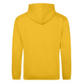 Goldgelb - Back - Awdis Unisex Kapuzenpullover College