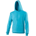 Hawaii Blau - Front - Awdis Unisex Kapuzenpullover College