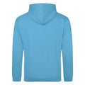 Hawaii Blau - Back - Awdis Unisex Kapuzenpullover College