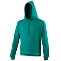 Jade - Front - Awdis Unisex Kapuzenpullover College