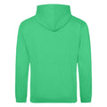 Kellygrün - Back - Awdis Unisex Kapuzenpullover College