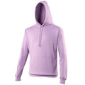 Lavendel - Front - Awdis Unisex Kapuzenpullover College