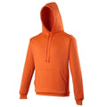 Neonorange - Front - Awdis Unisex Kapuzenpullover in Neonfarben