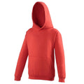 Sonnengelb - Side - Awdis Kinder Kapuzen Pullover