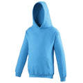 Saphirblau - Front - Awdis Kinder Kapuzen Pullover