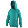 Jade - Front - Awdis Kinder Kapuzen Pullover