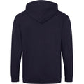 Neues Marineblau - Back - Awdis Herren Kapuzenjacke - Kapuzenpullover - Hoodie mit Reißverschluss