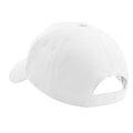 Weiß - Back - Beechfield Unisex 5 Panel Baseballkappe Ultimate