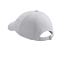 Grau - Back - Beechfield Unisex Baseballkappe mit niedrigem Profil aus Baumwolle