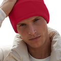 Rot - Side - Beechfield Unisex Wintermütze - Beanie - Mütze