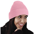 Altrosa - Side - Beechfield Unisex Wintermütze - Beanie - Mütze