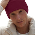 Burgunderrot - Back - Beechfield Unisex Wintermütze - Beanie - Mütze